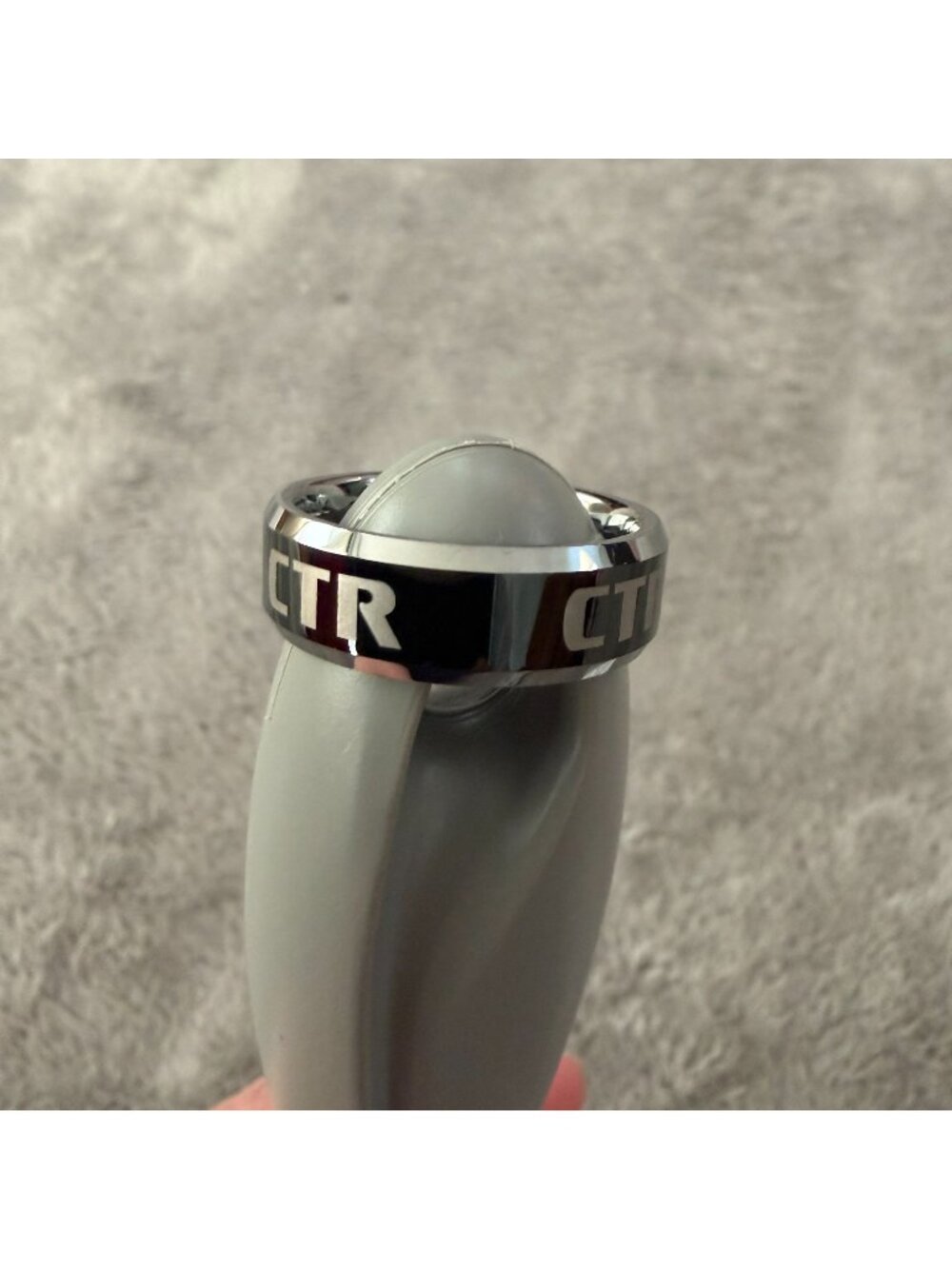 CTR Ring LDS Tungsten Magnum Men's size 12.5